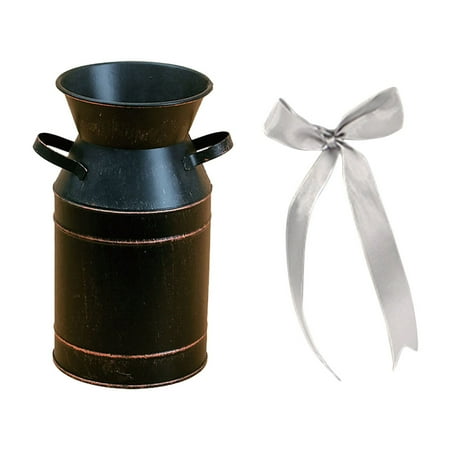 

1 Set Iron Flower Bucket Iron Flower Container Iron Flower Storage Holder