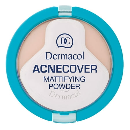 Dermacol Acne Cover Mattifying Powder (PORCELAIN) (Best Foundation To Cover Pitted Acne Scars)
