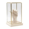 thumbnail image 2 of Vitrina de encimera Sunnimix 11,5x11,5x20cm Base de madera transparente, 2 of 8