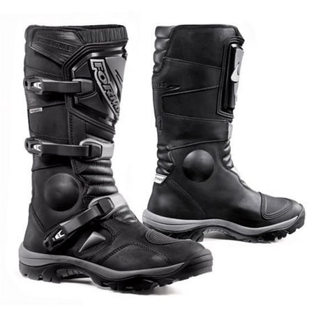Forma Adventure Touring Motorcycle Riding Boots - Black - (Best Motorcycle Touring Boots Review)