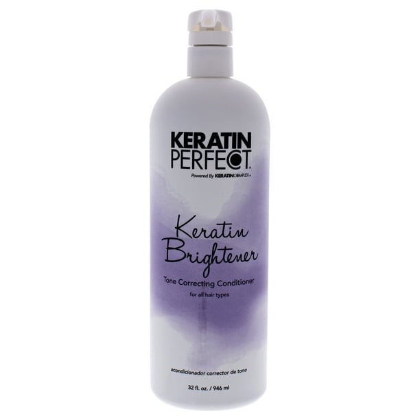 Acondicionador abrillantador de queratina Keratin Perfect Keratin Perfect Keratin Brightener Conditioner Conditioner Unisex 32oz