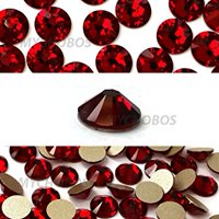 SIAM (208) dark red Swarovski NEW 2088 XIRIUS Rose 20ss 5mm flatback No-Hotfix rhinestones ss20 144 pcs (1 gross) *FREE Shipping from Mychobos (Crystal-Wholesale)*
