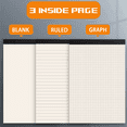 thumbnail image 2 of CCOCC 3 Pcs Note Pads Blank Note Pads White Color Paper Tearable Notepad 5.8*8.8" 80 Sheets, 2 of 6