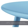 thumbnail image 5 of ‎JTAOT Outdoor All Weather Resistant Round End Table, Blue, 5 of 15