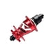 thumbnail image 1 of Greeniant Cubo de rodamiento Superficie lisa 144 Sonidos Palanca de liberación rápida Eje de rueda multicolor Clics Ejes de metal traseros delanteros Ciclismo Rojo Cubo de rodamiento/XD Greeniant OD026397-17, 1 of 6