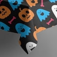 thumbnail image 5 of Horror Pumpkin Ghost Square Table Cloth Wrinkle Resistant Washable Happy Halloween Tablecolths Table Cloths for Halloween Party Decorations Favors (52x52 Inch), 5 of 6