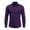 a-12Purple4, variant on Mens Solid Color Spread Collar Long Sleeve Slim Fit Dress Shirt With Bust Pocket Button Down Front For Fathers Day Gift Business Office WorDaily Wear Versatile Top