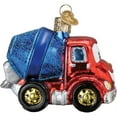 thumbnail image 3 of Old World Christmas 2.75In Cheerful Cement Truck, Glass, Ornament Construction Toy 44218, 3 of 5