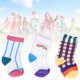 thumbnail image 5 of Calcetines Para Bebés, Calcetines Para Niños Color Brillante Exquisito Delicado Grueso Transpirable Para Uso Diario Para Reuniones Familiares Para Viajes En El Hogar ANGGREK Otros, 5 of 8