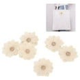 thumbnail image 3 of 6 apliques de costura manualidades de bricolaje flores de arpillera para decorar jardín de infantes aulas jardines bodas flores de tela blanca retro para hacer baratijas de ANGGREK Otros, 3 of 8