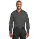 thumbnail image 1 of Camisa de sarga sin planchado Slim Fit de Red House. RH80 Gris Acero casa Roja RH80, 1 of 1