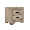 thumbnail image 7 of Contemporary 3pc Bedroom Set California King Size Bed and Two Nightstands Natural Finish Bedroom Furniture, 7 of 7