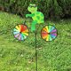 thumbnail image 3 of 4x Bicicleta Molino de Viento Bicicleta Viento Spinners Jardín Molinetes para Decoración de Patio Trasero Macarena Bicicleta giratoria, 3 of 8