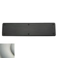 thumbnail image 1 of Baldwin 2115 4 Inch x 16 Inch Solid Brass Round Corner Push Plate, Satin Nickel, 1 of 1