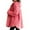 Pink, variant on Plus Size Coat Plus Size Coats Bed Jackets for Women Fuzzy Fleece Jacket for Women Lightweight Cozy Button Hooded Shirts Womens Winter Coats Causal Plus Size Bed Jackets, Black-L