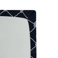 thumbnail image 3 of Ambesonne Marine Fitted Sheet 2 Pcs Set, Classic Nautical Sea Sailing, Twin XL, Dark Blue White, 3 of 3