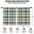 thumbnail image 2 of Blackout Kids Curtains,Multi Color Checkerboard Checkered Pattern Childrens Insulated Curtains Set Of 2,Bedroom Essentials,Toddler Room Decor 42"x54", 2 of 5
