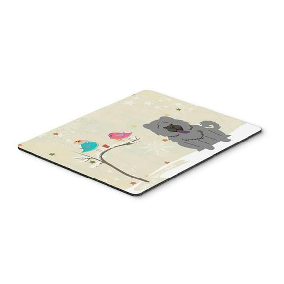 Carolines Treasures  Christmas Presents Between Friends Chow Chow Blue Mouse Pad - Hot Pad or Trivet