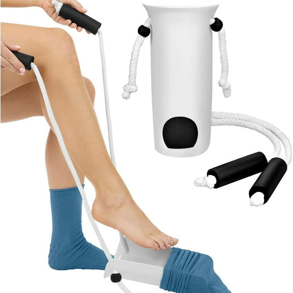 Goldprice Sock Aid for Putting Socks On, Slider Putting Socks and Sock Helper Avoid Bending for Elderly, Pregnant Women, Disabled and Handicapped Elderly Senior Diabetics