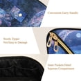 thumbnail image 5 of FORMRS Makeup Bag Travel Cosmetic Organizer for Women Fold Flat Zipper Pouch with Handle, Crystal Ball, 5 of 8
