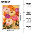 thumbnail image 2 of FORMRS 1-Subject Spiral Notebook 8" x 5" College Ruled 60 Refillable Sheet A5 Hard Cover, 2 Pack, Abstract Floral, 2 of 7