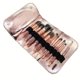 thumbnail image 5 of Juego de 10 pinceles de maquillaje de lujo con bolsa - Pinceles con incrustaciones de diamantes para rostro y ojos, 5 of 5