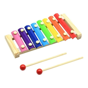 Back to School Savings! Dvkptbk Toys Gift Wooden Percussion Octave Early Education Xylophone Musical Toy for Infants Christmas Gift