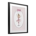 thumbnail image 2 of Stupell Industries Cottage Dance Pink Ballerina Black Framed Print Under Glass, 13 x 16, by Christine Simpson Art, 2 of 8
