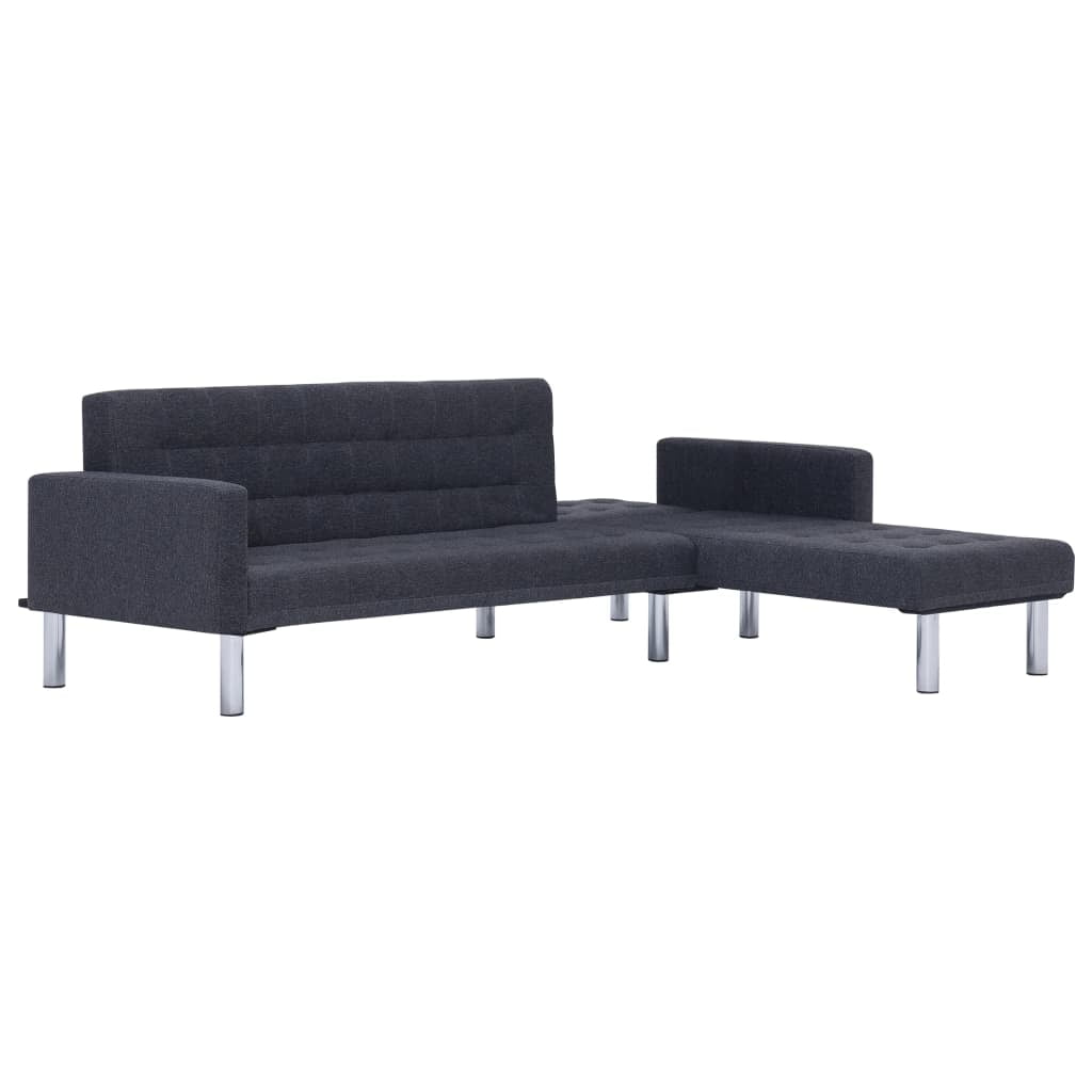 Lowestbest 85" Sofa Bed, Faux Leather L-Shaped Multifunction Sleeper Sofa Convertible Sofa Lowestbest 85" Sofa Bed, Faux Leather L-Shaped Multifunction Sleeper Sofa Convertible Sofa