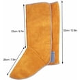 thumbnail image 5 of 1 par de botas de soudage, cuero de vachette resistente al calor, ignifuges, couvre-chaussures de soudage, 5 of 5