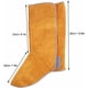 thumbnail image 5 of 1 par de botas de soudage, cuero de vachette resistente al calor, ignifuges, couvre-chaussures de soudage, 5 of 5