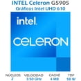 thumbnail image 2 of Procesador INTEL Celeron G5905 3.5 GHz Dual Core 1200 BX80701G5905 Intel BX80701G5905, 2 of 6
