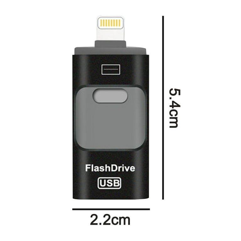 Flash Drive, 3 in 1 USB 3.0 Memory Stick, Photo Stick External