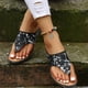 thumbnail image 5 of New Flower Sandalias de mujer Chanclas Zapatos de mujer con cuña Wmkox8yii nm8443, 5 of 9