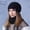 Black, variant on Tittly Winter Hats Beanie Hat And Scarf 2pc Set Hood Ski Over Windproof Plush Hood Fuzzy Ski Winter Adjustable Women Men Skull Caps Hats for Women Black One Size