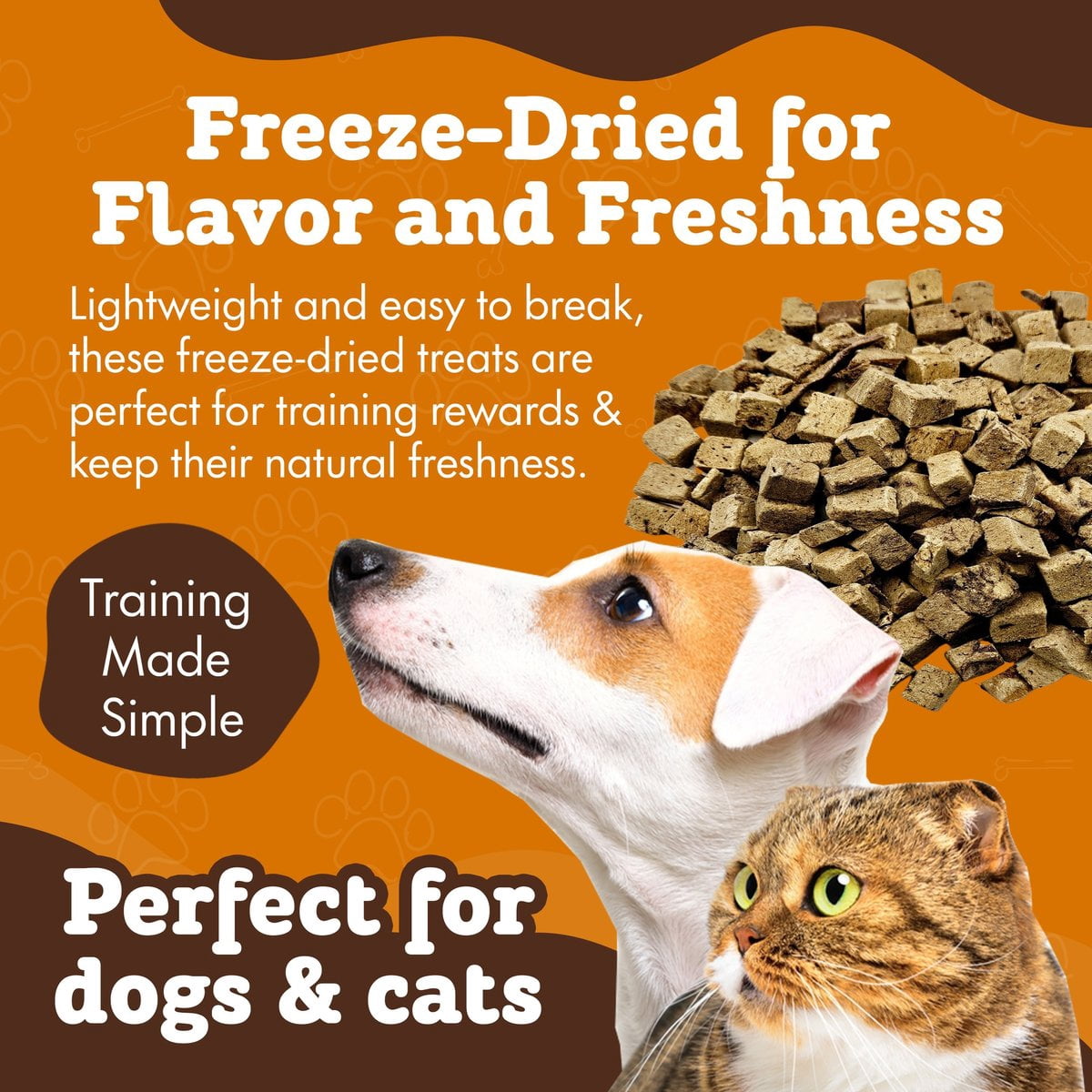 The Treat Shack Single Ingredient Beef Liver Freeze-Dried Dog & Cat Treats, 16-oz