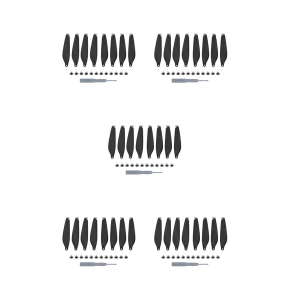 Paquete de 8 hélices de Dron Injueey accesorios de doble cara Repuesto para Mini Type2 NO2