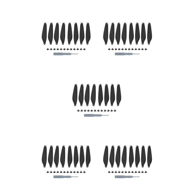Paquete de 8 hélices de Dron Injueey accesorios de doble cara Repuesto para Mini Type2 NO2