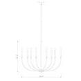 thumbnail image 4 of Z-Lite 8 Light Chandelier, 4 of 8