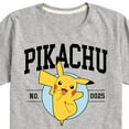 thumbnail image 3 of Pokémon - Pikachu Collegiate - Youth Short Sleeve Graphic T-Shirt, 3 of 5