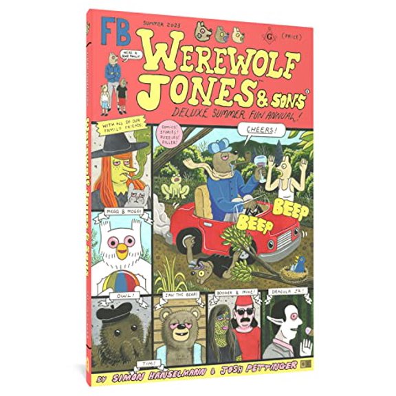 Pre-Owned Werewolf Jones & Sons Deluxe Summer Fun Annual (Megg, Mogg and Owl), 9781683967712, 1683967712, Hardcover,