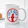thumbnail image 3 of CafePress - Let It Bern Mug - 11 oz Ceramic Mug - Novelty Coffee Tea Cup, 3 of 4