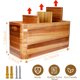 thumbnail image 2 of Organizador de utensilios de cocina de madera Brightdeer, madera de acacia, 2 of 5