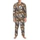 thumbnail image 3 of Balery Cut Cats Pijama para Hombre de Dos Piezas con Manga Larga, Conjunto de Dormir y Descanso Suave con Bolsillos-XX-Large, 3 of 7
