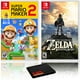thumbnail image 1 of Super Mario Maker 2 + The Legend of Zelda: Breath of the Wild - Two Game Bundle - Nintendo Switch Nintendo HACPBAAQA-15, 1 of 9