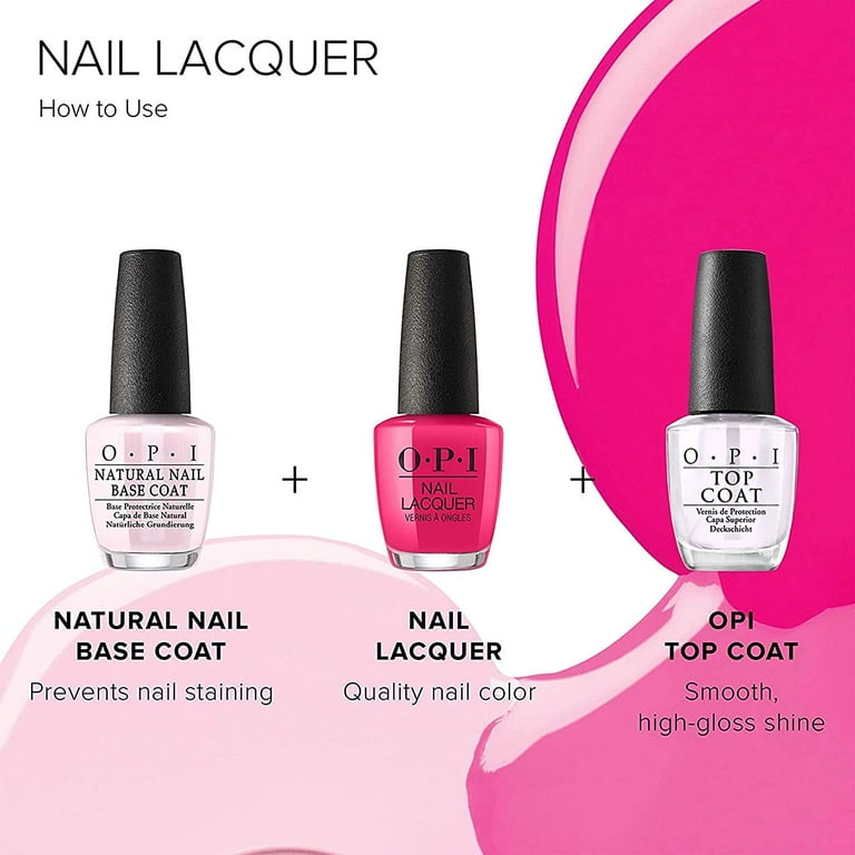 OPI Mini Nail Lacquer 4 Pack - Polish Set Gift - Fall