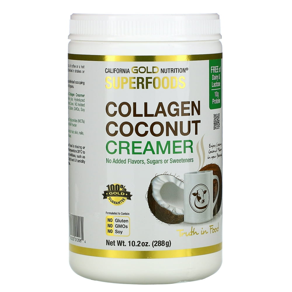 California Gold Nutrition Superfoods, Collagen Coconut Creamer Powder