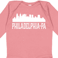 thumbnail image 4 of Inktastic Philadelphia Pennsylvania Skyline PA Cities Boys or Girls Long Sleeve Baby Bodysuit, 4 of 5