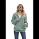 thumbnail image 2 of Sudadera con Capucha y Cremallera de Larga Verde Oscuro M, 2 of 10