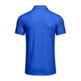thumbnail image 6 of Hearthz Golf Polo Shirts for Men Blue Quick Dry Men Shirts Short Sleeve Moisture Wicking Athletic Workout Mens Golf Polos, 6 of 7